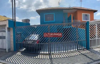 Sobrado com 3 dormitórios à venda, 149 m² por r$ 650.000,00 - jardim santa mena - guarulhos/sp