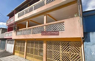 Sobrado com 7 dormitórios à venda, 262 m² por r$ 500.000,00 - jardim presidente dutra - guarulhos/sp
