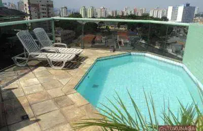 Cobertura com 4 dormitórios à venda, 225 m² por r$ 1.800.000,00 - (zona norte) barro branco - são paulo/sp
