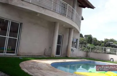 Sobrado com 4 dormitórios à venda, 400 m² por r$ 1.800.000,00 - recanto feliz - santa isabel/sp