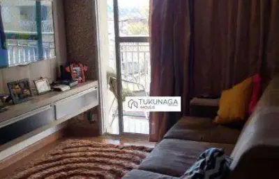 Apartamento com 3 dormitórios à venda, 65 m² por r$ 530.000,00 - ponte grande - guarulhos/sp