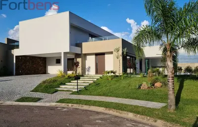 Casa de condomínio para vender com 4 quartos 4 suítes no bairro medeiros em itupeva