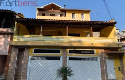 Sobrado para vender com 4 quartos 2 suítes no bairro nova caieiras em caieiras