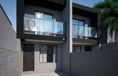 Casa para venda em curitiba, alto boqueirão, 2 dormitórios, 1 suíte, 2 banheiros, 1 vaga