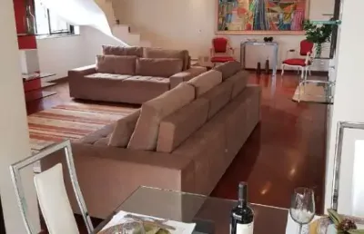Aluga-se apartamento em santana, ótima localização próximo ao hospital mandaqui, todo mobiliado, 5 suítes, 8 vagas de garagem e lazer completo