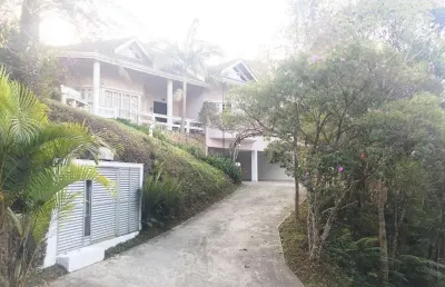 Casa em condomínio residencial para venda na serra da cantareira, mairiporã. térreo: 10 vagas de garagem