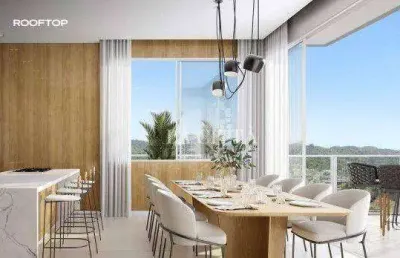 Apartamento com 2 dormitórios à venda, 77 m² por r$ 1.285.001 - praia brava - itajaí/sc