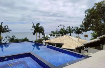 Casa com 4 dormitórios, 1000 m² - venda por r$ 20.000.000,00 ou aluguel por r$ 25.000,00/mês - praia das taquaras - balneário camboriú/sc