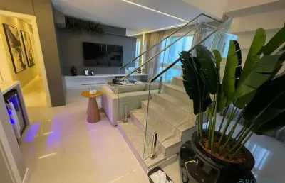 Sofisticada cobertura duplex com 03 suítes 04 vagas piscina privativa e lazer completo