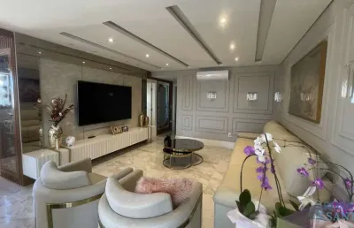 Apartamento alto padrão para locação com 02 suítes 02 demi - suítes espaço gourmet com churrasqueira a carvão e 03 vagas de garagem