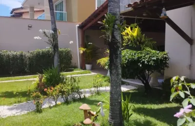 Lauro de freitas, 4/4, dependência, casa individual,  nascente, suíte, closet,semi mobiliada, piscina, churrasqueira privativa, condomínio fechado com portaria 24:00 horas!