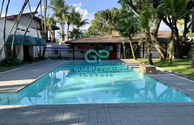 Casa em condomínio fechado com 5 quartos à venda no Jardim Acapulco, Guarujá 