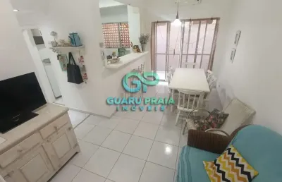 Apartamento com 2 quartos para alugar na Vila Júlia, Guarujá 