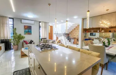 Sobrado alto padrão em condomínio à venda, planejado e decorado, no condomínio verona, bairro umbará, curitiba/pr.