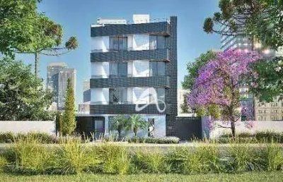 Apartamento novo à venda, sacada com churrasqueira, 2 e 3 quartos no bairro huer, curitiba/pr.