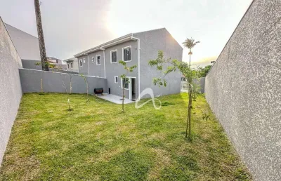 Sobrado novo à venda com amplo terreno – 3 quartos | 87 m² construídos em 174 m² de terreno | alto boqueirão – curitiba/pr