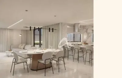 Apartamento novo à venda, 3 suítes, sacada com churrasqueira e um alto padrão de acabamento, no bairro seminário, curitiba /pr.