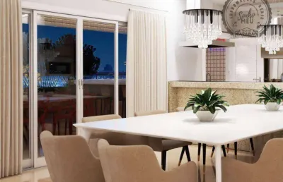 Cobertura com 3 dormitórios à venda, 162 m² por r$ 975.000,00 - aviação - praia grande/sp