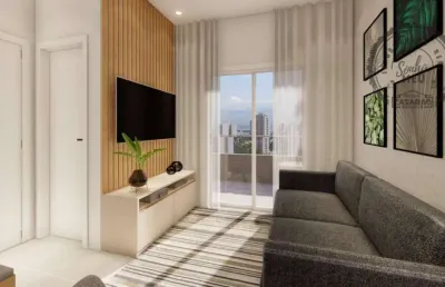 Apartamento com 2 quartos à venda na Rua Vinte e Três de Maio, Vila Mirim, Praia Grande