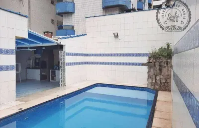 Casa com 3 quartos para alugar na Rua Tapajós, Tupi, Praia Grande