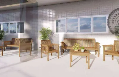 Apartamento com 2 dormitórios à venda, 79 m² por r$ 460.000,00 - vila dinópolis - mongaguá/sp