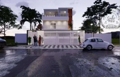 Casa em condomínio fechado com 4 quartos à venda na Rua Michel Alca, Vila Mirim, Praia Grande