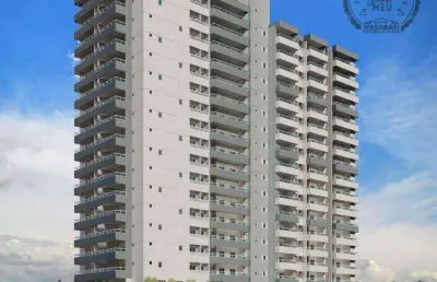 Apartamento com 2 dormitórios à venda, 76 m² por r$ 443.000,00 - caiçara - praia grande/sp
