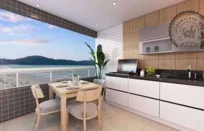Apartamento com 2 quartos à venda na Avenida Presidente Kennedy, Guilhermina, Praia Grande