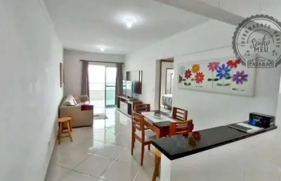 Apartamento localizado na vila guilhermina - praia grande/sp
