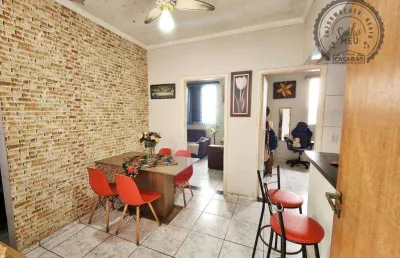 Apartamento localizado no bairro boqueirão - praia grande/sp