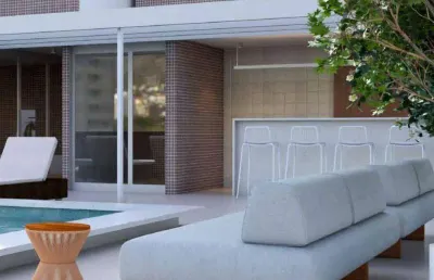 Apartamento com 2 quartos à venda na Avenida Marechal Maurício José Cardoso, Canto do Forte, Praia Grande