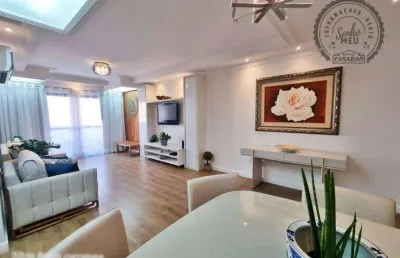 Apartamento com 2 dormitórios à venda, 97 m² por r$ 750.000,00 - canto do forte - praia grande/sp