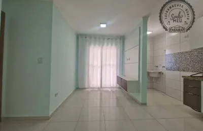 Apartamento com 1 quarto para alugar na Avenida Presidente Kennedy, Vila Caiçara, Praia Grande