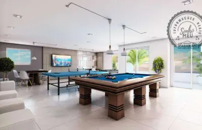 Apartamento com 2 dormitórios à venda, 70 m² por r$ 707.200,00 - caiçara - praia grande/sp