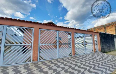 Casa em condomínio fechado com 2 quartos à venda na Avenida Ilda Rosa da Cunha, Balneário Japura, Praia Grande