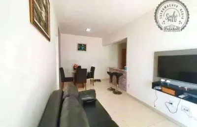 Apartamento localizado no bairro vila guilhermina - praia grande/sp