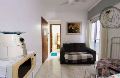 Apartamento com 1 quarto à venda na Rua Campinas, Boqueirão, Praia Grande