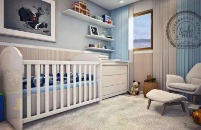 Cobertura com 4 dormitórios à venda, 223 m² por r$ 1.800.000,00 - guilhermina - praia grande/sp