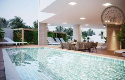 Apartamento com 2 quartos à venda na Avenida Presidente Kennedy, Vila Mirim, Praia Grande