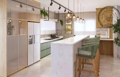 Apartamento com 2 quartos à venda na Avenida Presidente Kennedy, Vila Mirim, Praia Grande