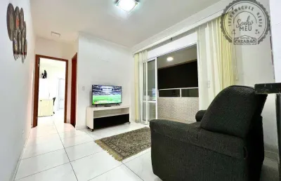 Apartamento com 1 quarto à venda na Rua Itararé, Guilhermina, Praia Grande