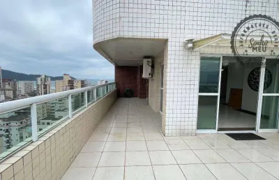 Cobertura com 3 quartos à venda na Rua Doutor João Sampaio, Guilhermina, Praia Grande