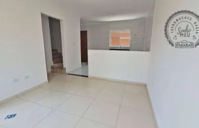 Casa em condomínio fechado com 2 quartos à venda na Rua Santa Maria de Jesus, Jardim Quietude, Praia Grande