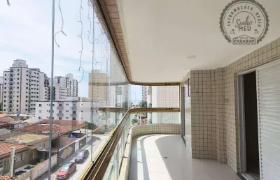 Apartamento com 3 dormitórios à venda, 132 m² por r$ 700.000,00 - aviação - praia grande/sp