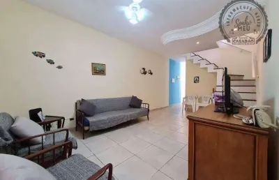 Sobrado com 3 dormitórios à venda, 150 m² por r$ 700.000,00 - vila guilhermina - praia grande/sp