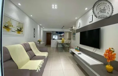 Apartamento com 3 quartos para alugar na Avenida Presidente Castelo Branco, Guilhermina, Praia Grande