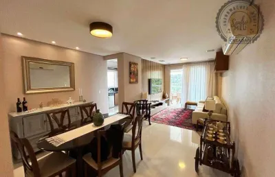 Apartamento com 3 quartos à venda na Avenida Costa Machado, Canto do Forte, Praia Grande