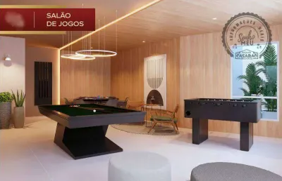 Apartamento com 1 quarto à venda na Rua Jornalista Assis Chateaubriand, Vila Caiçara, Praia Grande
