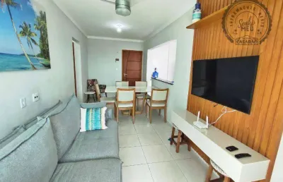 Apartamento com 2 dormitórios à venda, 78 m² por r$ 550.000,00 - caiçara - praia grande/sp