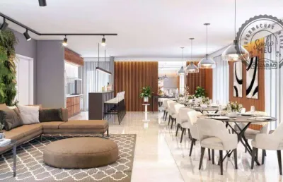 Apartamento com 2 quartos à venda na Rua Rui Barbosa, Canto do Forte, Praia Grande
